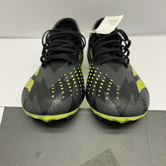 Adidas Predator Accuracy INJ.3 FG Soccer Cleats Black Green Men 5 NEW